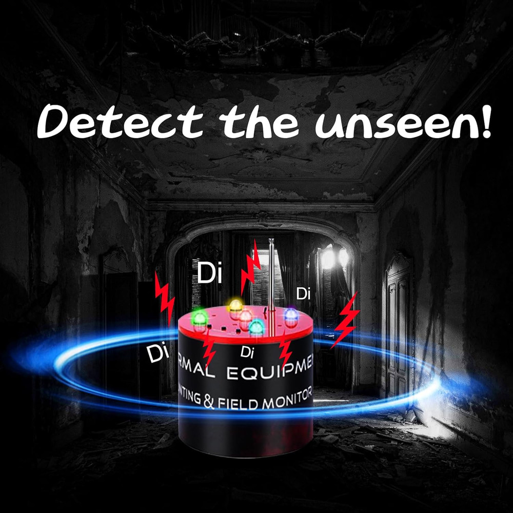 Advanced Ghost Hunting Equipment with Temperature Deviation Detection and Enhanc