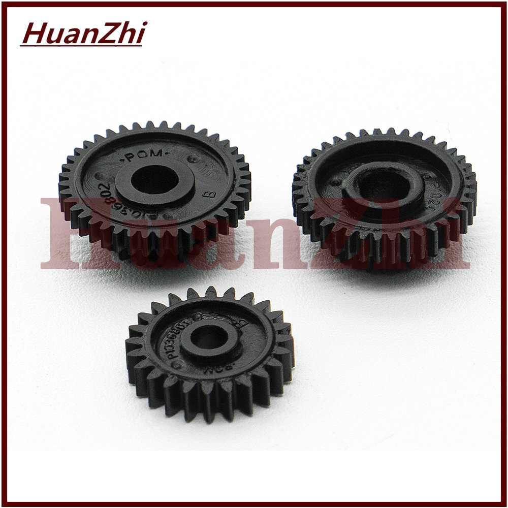 3 in 1 Set Platten Roller Gear Replacement for Zebra QLN320 Mobile Printer Part