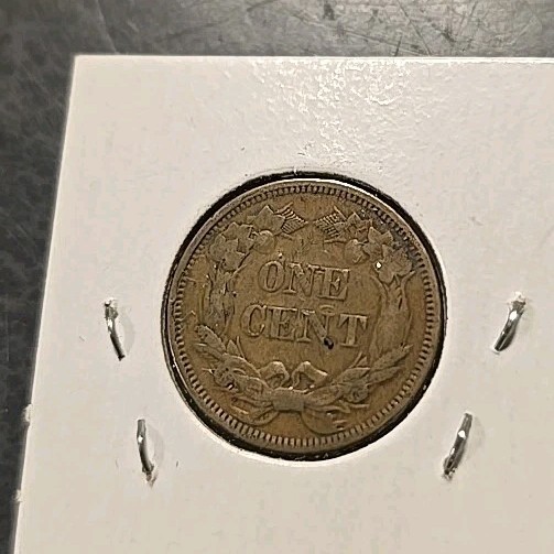 1858 Flying Eagle Cent VF