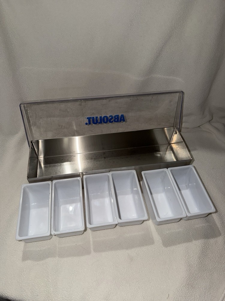 Absolut Vodka Brand Bar Condiment Holder