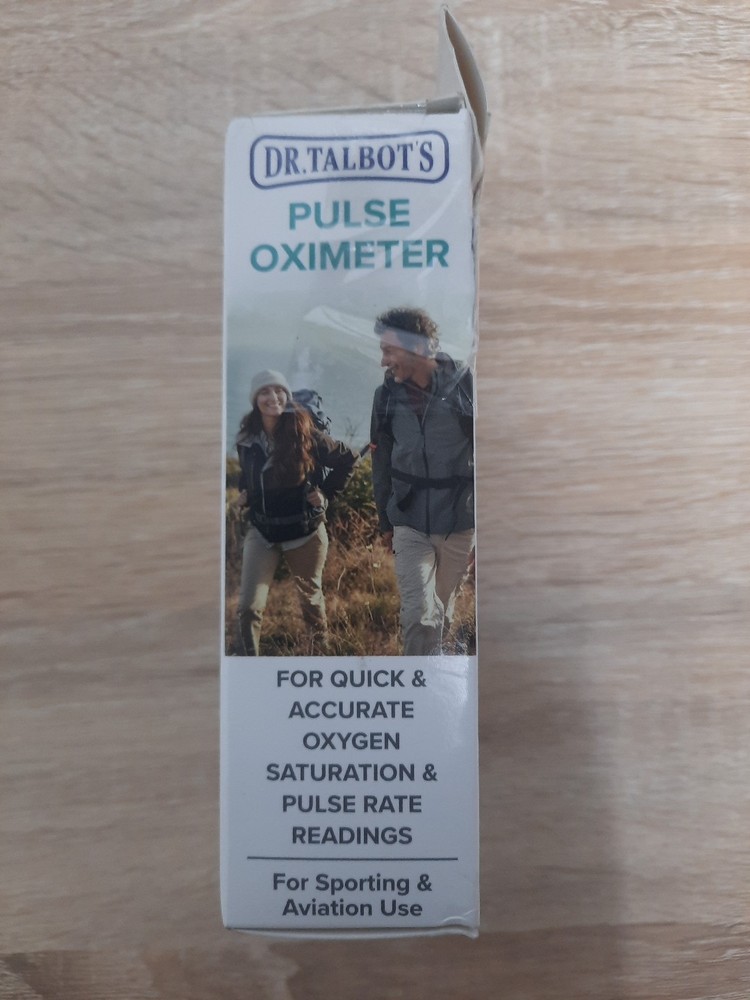 Dr. Talbot's Pulse Oximeter For Quick & Accurate Oxygen Readings Open Box