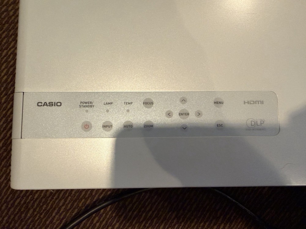 Casio Data Projector XJ-A130 (only 5 Hrs Use On Lamp)