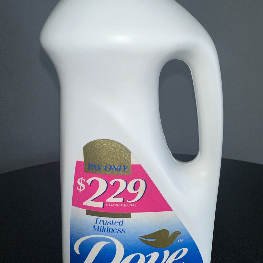 Vintage Dove Dishwashing Liquid 42oz EMPTY