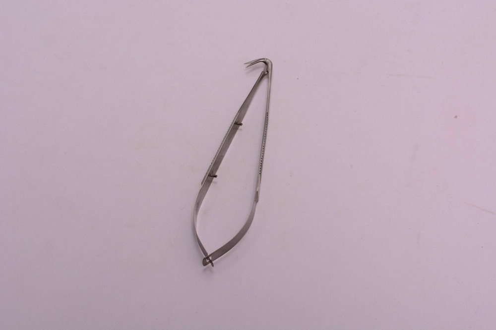 Micro Vascular Scissors Fine 125° Degree Reverse Angle Tip Ophthalmic Autoclave