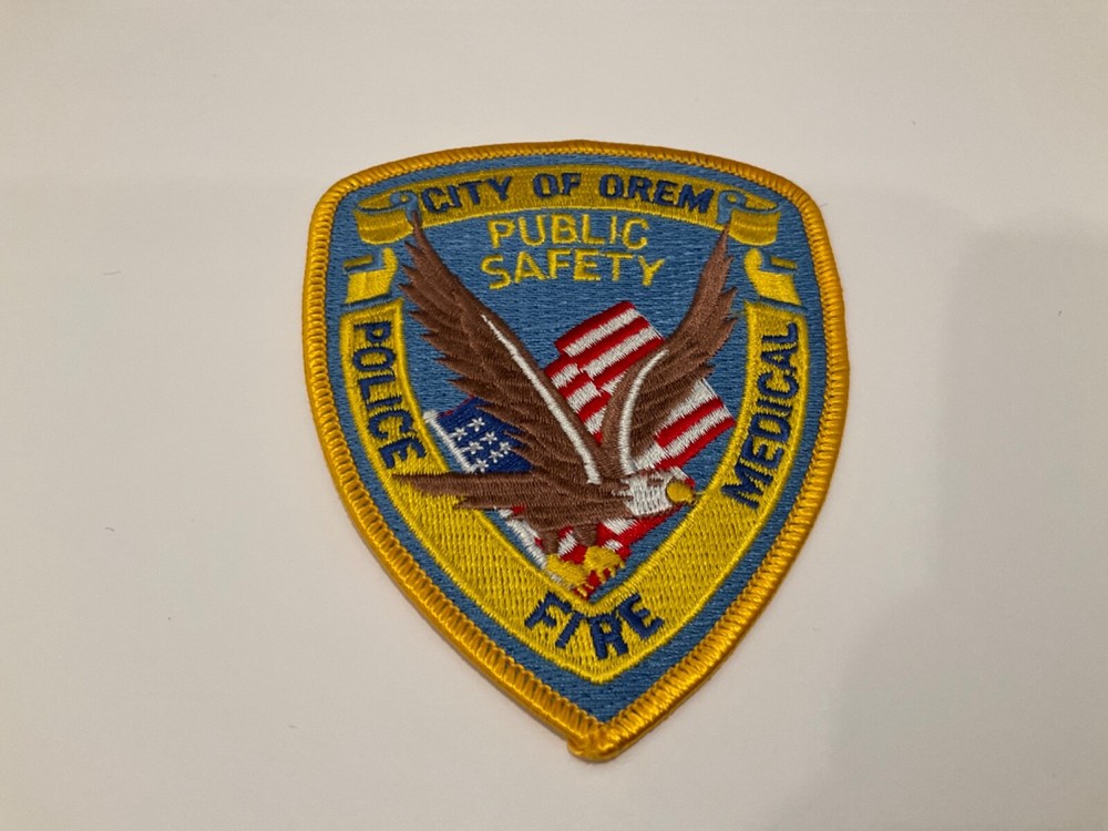 Orem Pub Safety Police State Utah UT