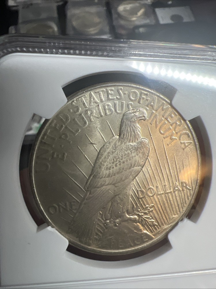 1925 Peace Silver Dollar $1 NGC MS64
