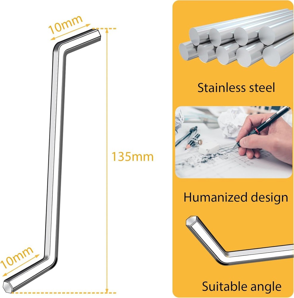 Garbage Disposal Wrench, Allen Wrench Tool Compatible 1 Pack