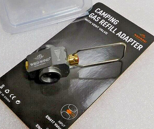 Wild Wind Camping Gas Refill Adapter