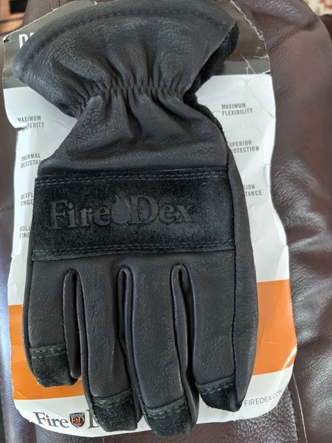 Fire-Dex G2lxl Leather Glove, Gauntlet Cuff