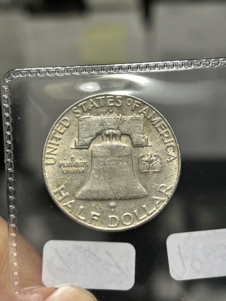1963 D FANKLIN HALF DOLLAR