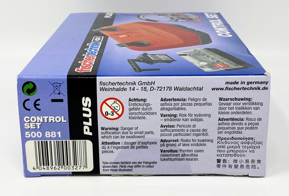 Fischertechnik Plus: Control Set SEALED