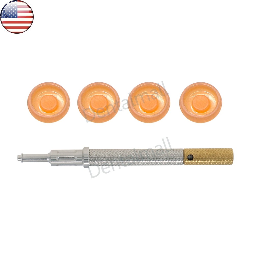 US Universal Overdenture Implant Caps 2.4Lbs Locarot Core Tools