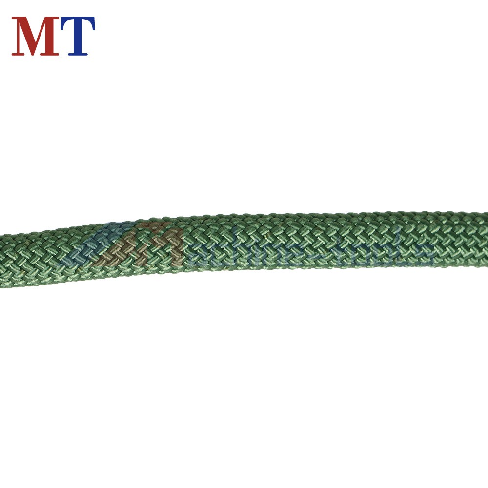 Strong Pulling Rope Braided Polyester Rope 3/8" × 100' 3520Lbs (Armygreen)