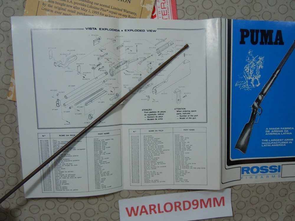 ROSSI PUMA MANUAL.