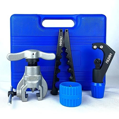 Professional Flaring Tool Kit - Heavy-Duty HVAC Eccentric Flaring Tool Kit