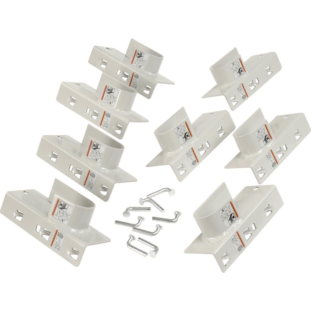 Global Industrial Axle Brackets 2000 lbs per pair 4/Pk