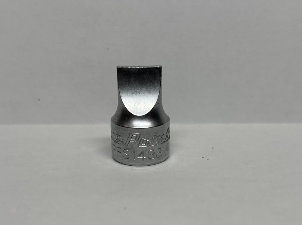 Blue Point Flat Tip Stubby Bit Socket 1/4" Drive