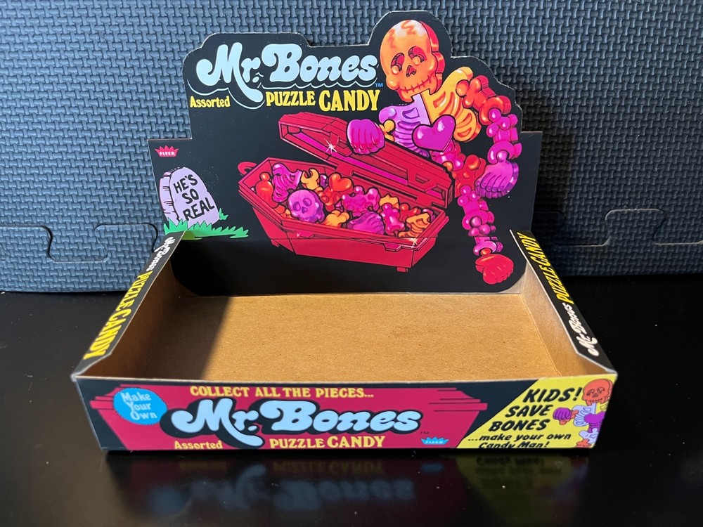 Mr Bones - Empty custom design display box