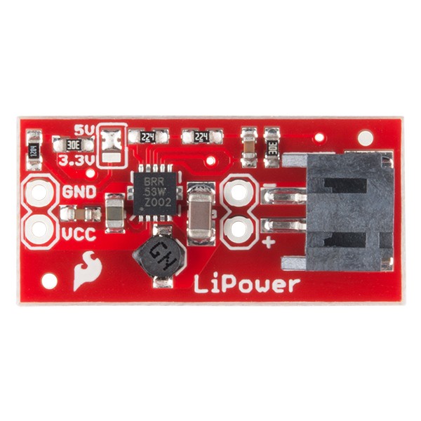 [ SparkFun PRT-10255 ] LiPower - Boost Converter