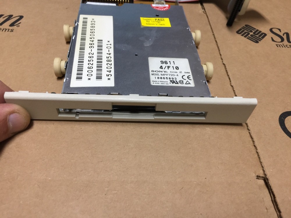 SUN 540-2854 Floppy & BEZEL & CABLE completed KIT , Test-PASS , W:30d