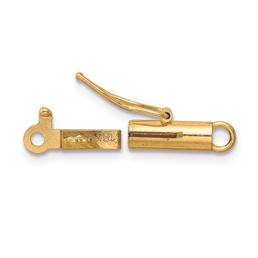18K Gold Barrel Clasp