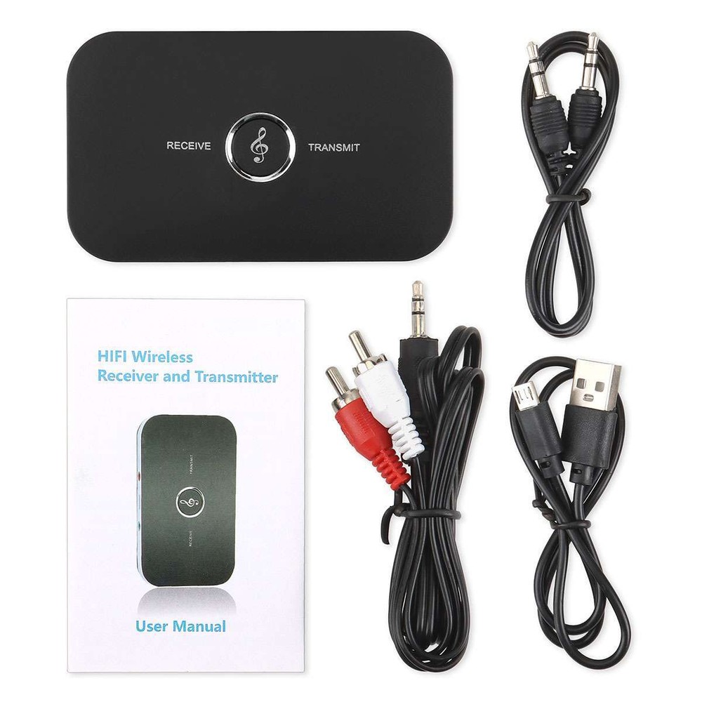 Bluetooth Transmitter & Receiver Wireless Adapter For Home stereos/speakers