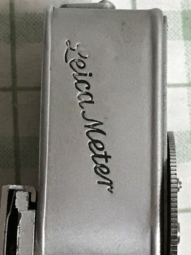 Original Leica Meter Model 1 with Booster cell Light Meter Leitz