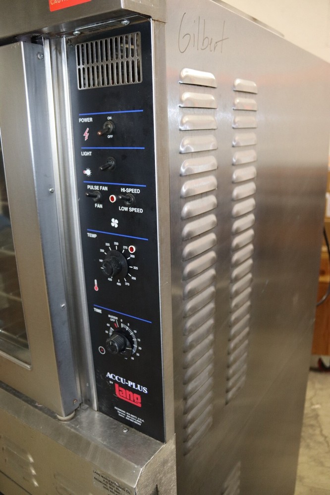 LANG DOUBLE STACK GAS OVEN