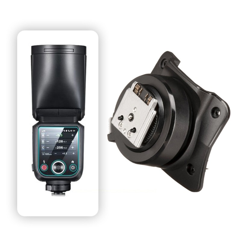 Quick Release Camera Flash Shoe Mount Repair Component For Photography