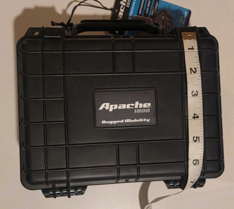 Apache 1800 Weatherproof Protective Hard Case