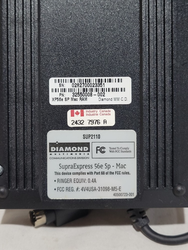 Diamond SUPRA EXPRESS 56 Sp MAC MODEM