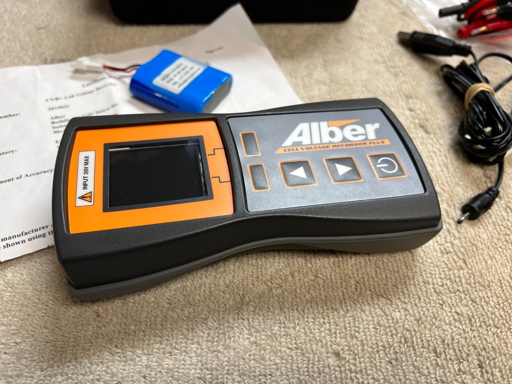 Alber Cell Voltage Recorder Plus - Handheld Cell Voltage Tester CVR+