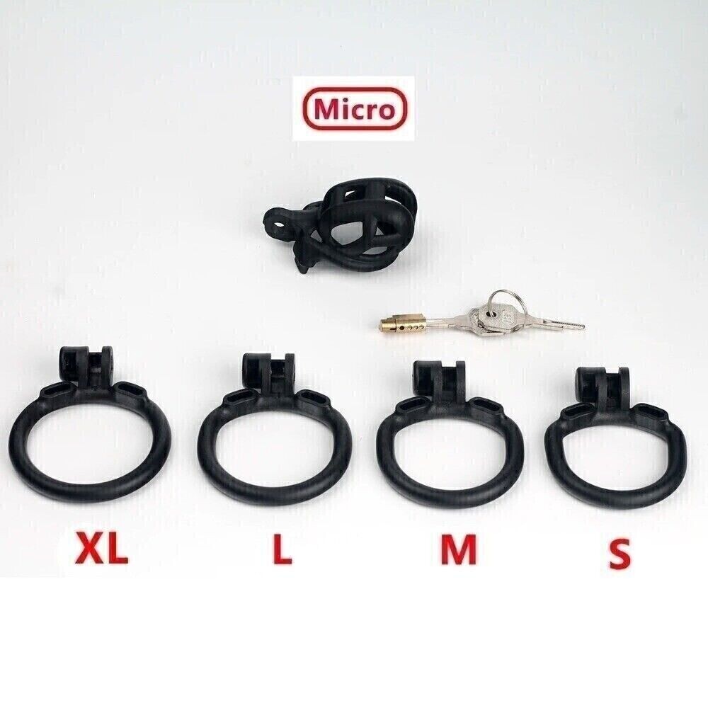Male Chastity Cage Belt Silicone Device Delay Ejaculation Scrotum Squeeze Ring