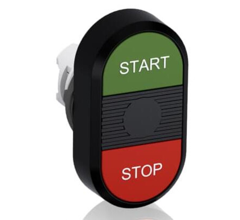 1pcs ABB Double-head pushbutton switch MPD4-11B