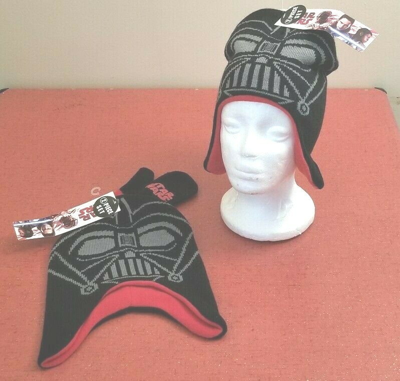 Darth Vader Disney Star Wars Infant Winter Hat & Mitts Set