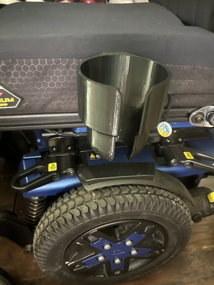 Powerchair Side Seat Cup Holder For Quantum
