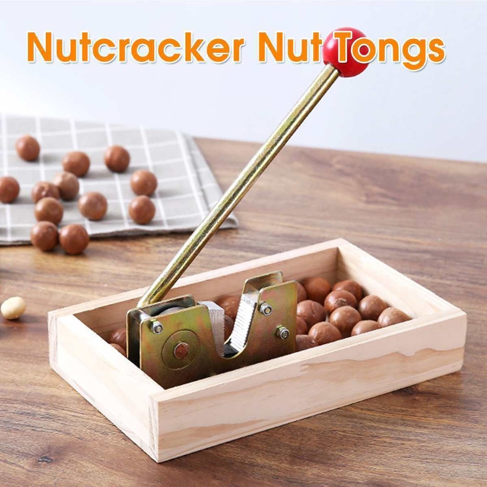 Macadamia Handle Opener Peeling Machine Walnut Tool Nuts Cracker Multipurpose