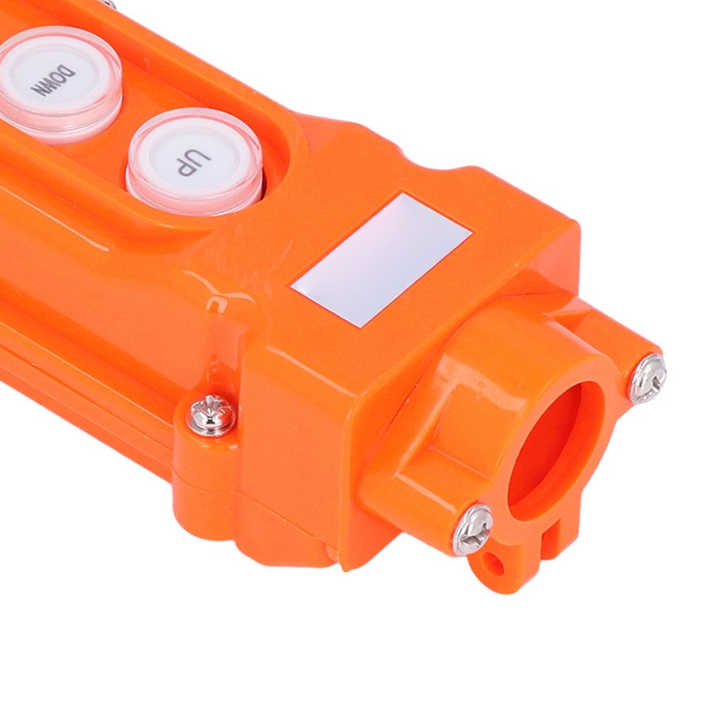 Crane Remote Control Hoist Switch Push Button Box Controller Rainproof New