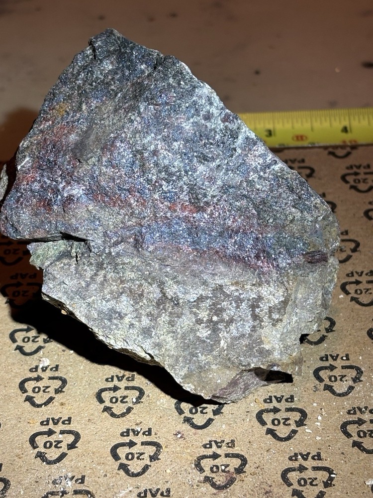 rich silver gold ore sample