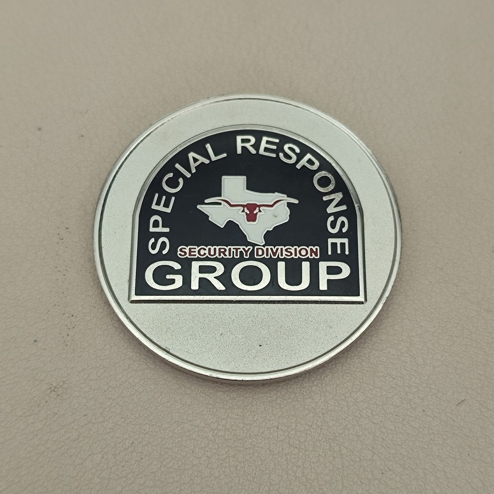 Setting the Standards Special Response Group Security Division Challenge Coin