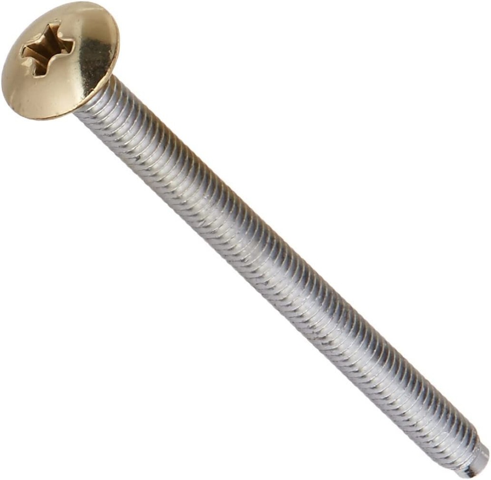 New Moen 99498 Escutcheon Screw, Polished Brass Head