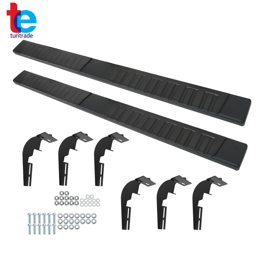 Running Boards For 2009-2018 Dodge Ram 1500 Crew Cab 6" Side Step Nerf Bars