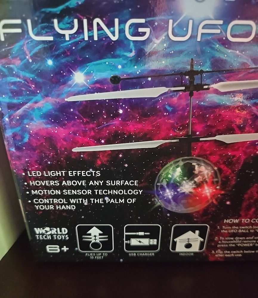 World Tech Comet Flying UFO Ball with LED Effect- NEW