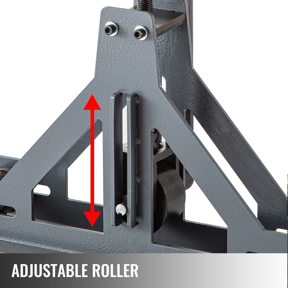 VEVOR TR-40 Tube Roll Bender 40mm Roller Bender for Flat/Square/Rectangular Pipe
