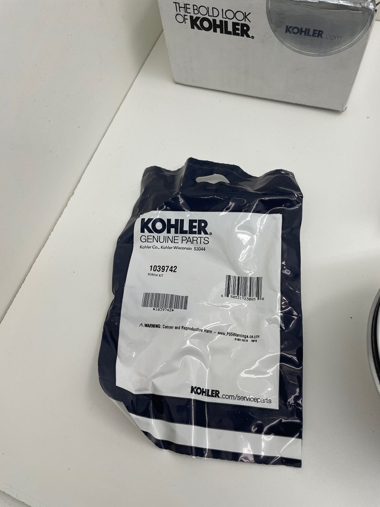 Kohler Insinkerator Duostrainer Sink Strainer - Polished Chrome -8801