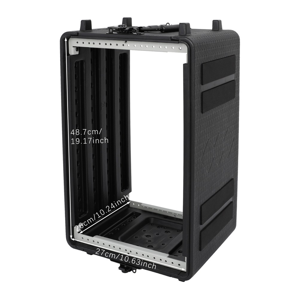 Rack Case 6U Rack Case Dust-Proof 6U Rack Case+Microphone Storage CompartmentUS