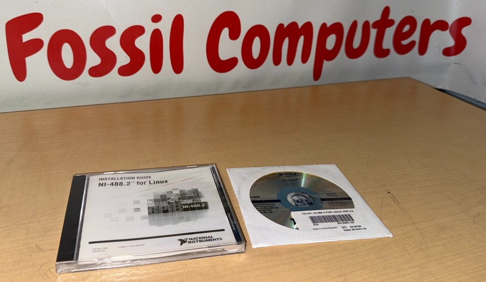 National Instruments CD-ROM Kit NI-488.2 for Linux Version 2.5 Software