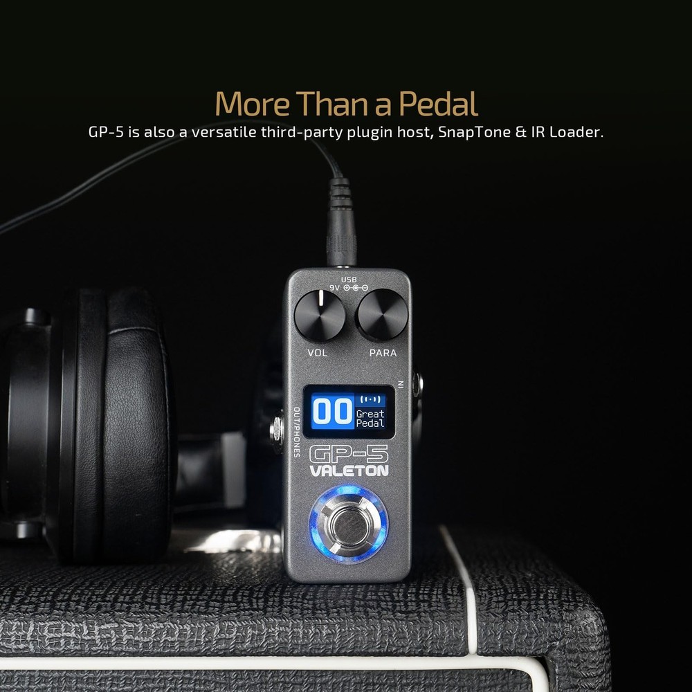 Compact MultiEffects Processor with NAM/IR Loader & TRS Cable Included