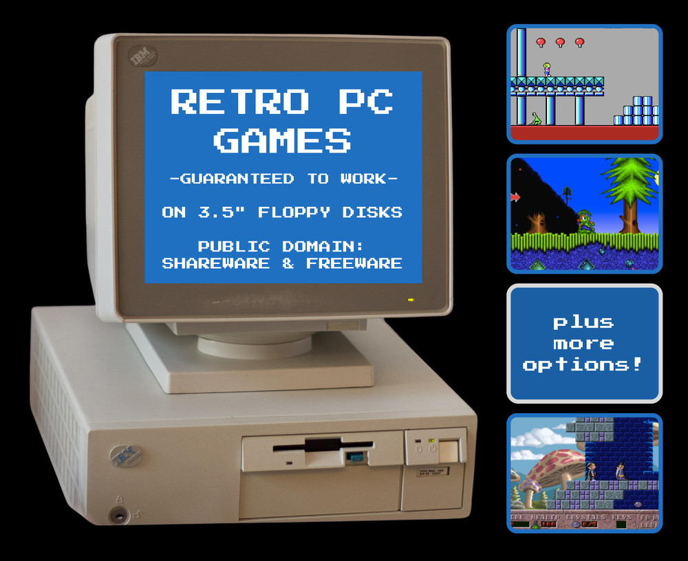 🕹️💾🕹️ PC Computer Games on Floppy Disks: Retro Software - Shareware/Freeware