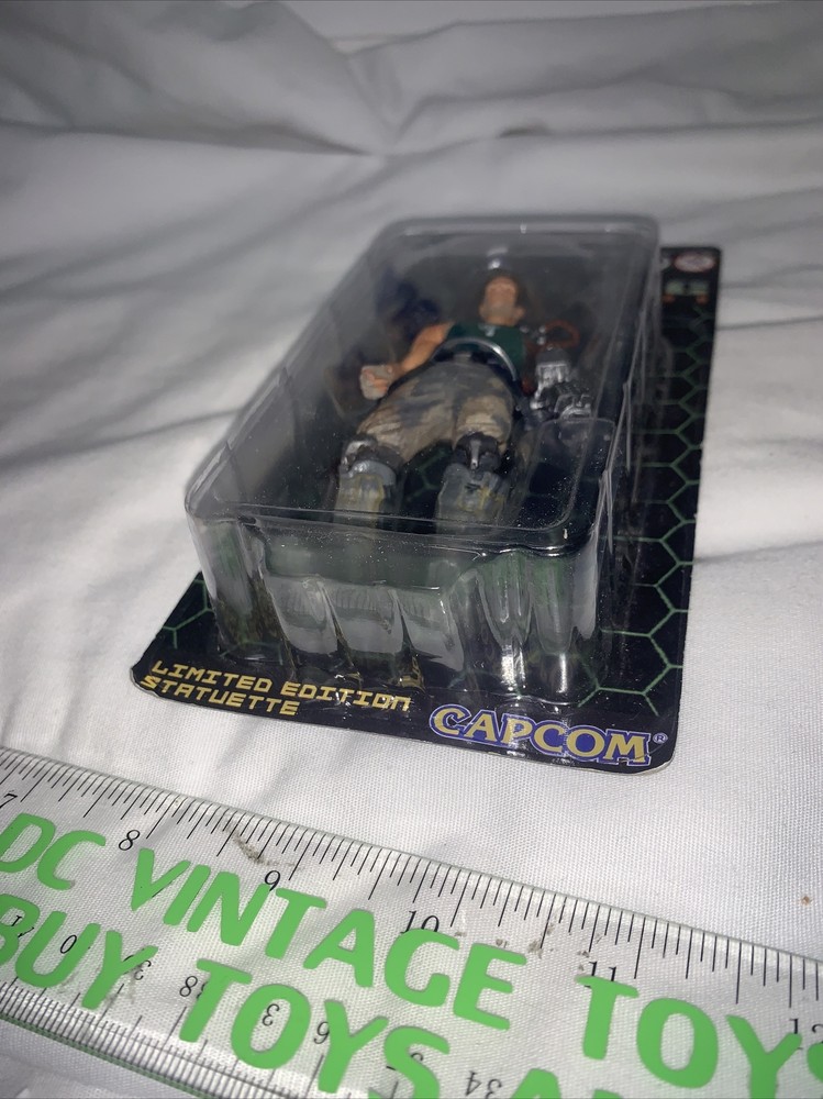 2009 Neca Bionic Commando Promo Action Figure New in Package - Capcom